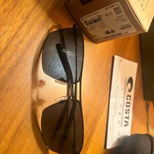Costa Matte Black Skimmer Sunglasses